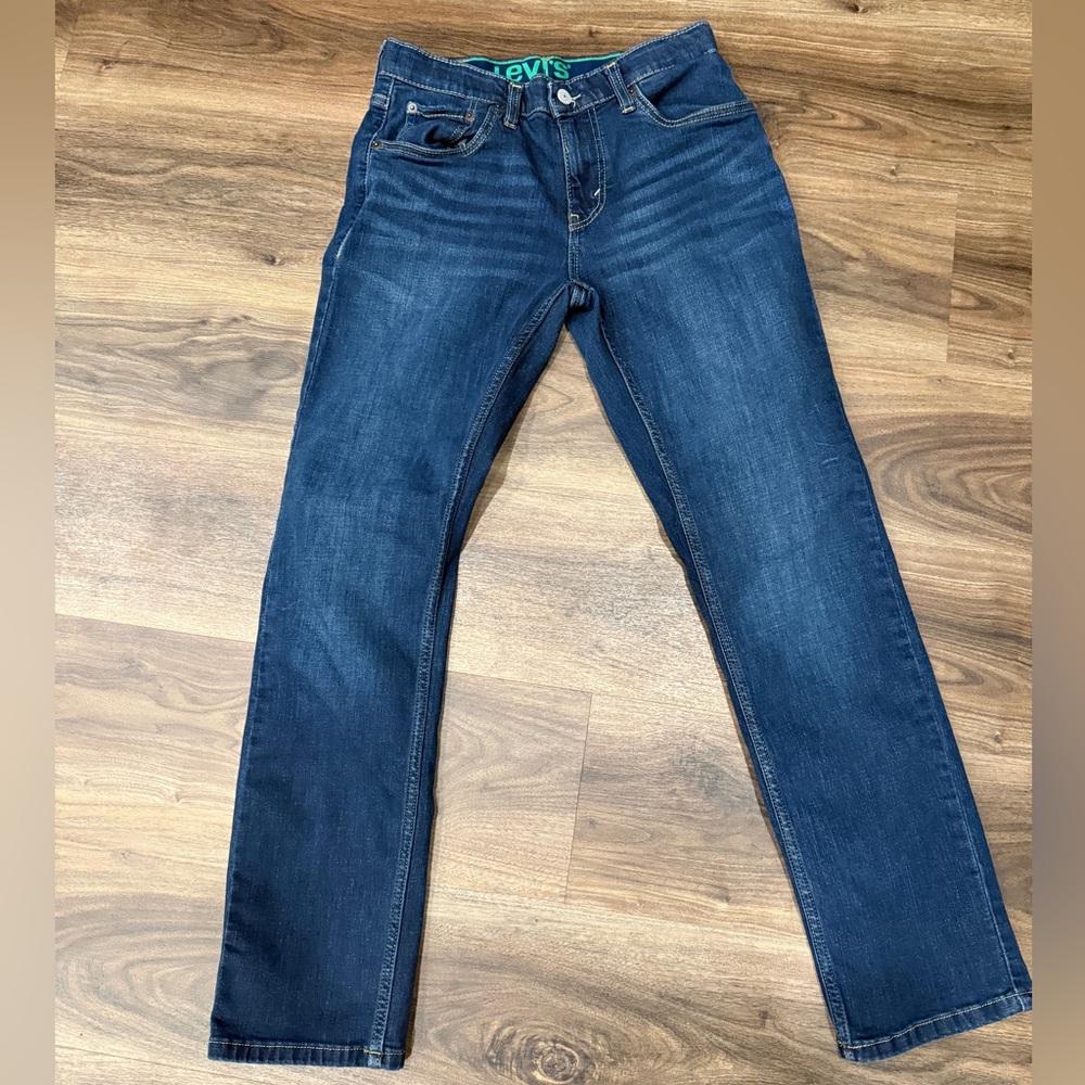 Levi's 511s Men's Dark Blue Slim Jeans. Size 16 Reg (28 W 30 L) Like New.